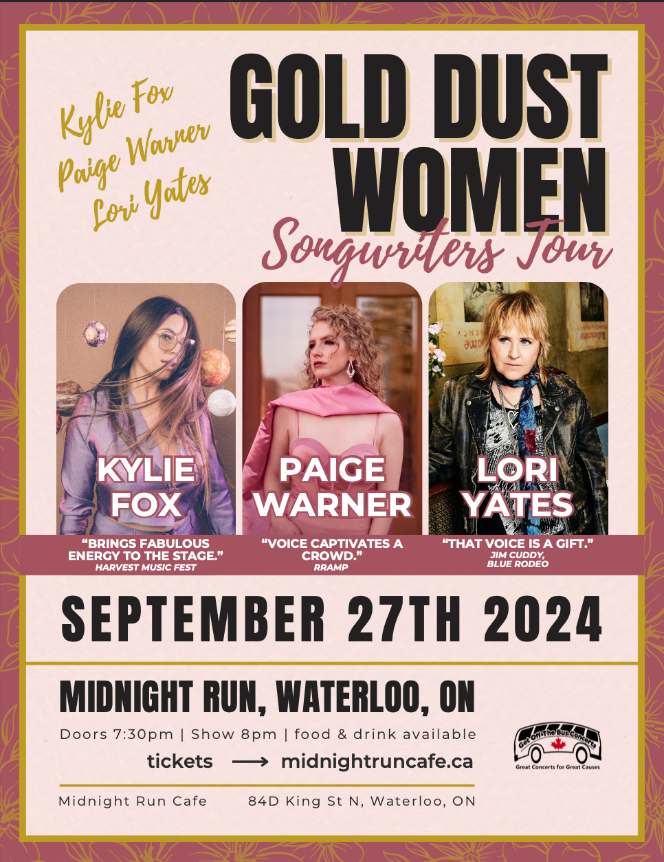 Gold Dust Women - Live at MNR